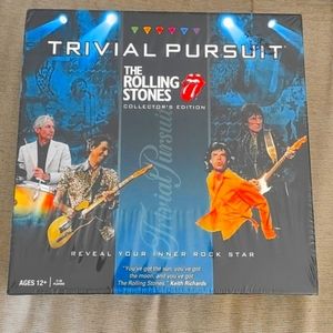 Trivial Pursuit Rolling Stones Collector's Edition Hasbro
